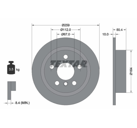 Disque de frein PRO