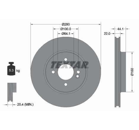 Disque de frein PRO+