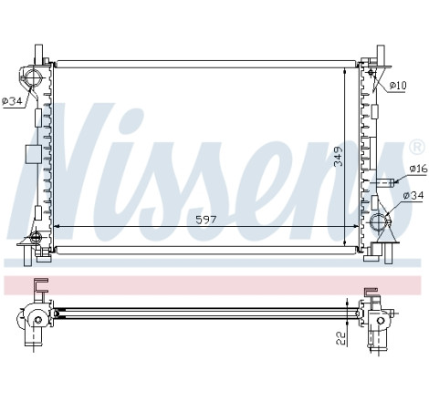 Radiateur, refroidissement du moteur