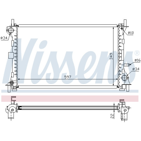 Radiateur, refroidissement du moteur