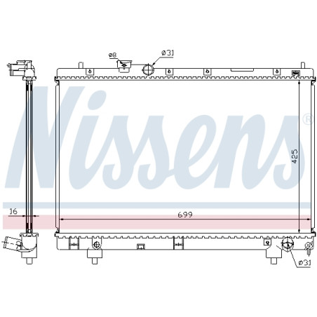 Radiateur, refroidissement du moteur