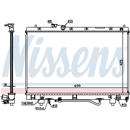 Radiateur, refroidissement du moteur