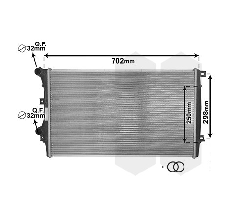 Radiateur, refroidissement du moteur *** IR PLUS ***