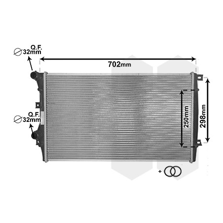 Radiateur, refroidissement du moteur *** IR PLUS ***