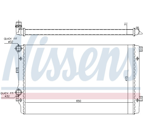 Radiateur, refroidissement du moteur ** FIRST FIT **