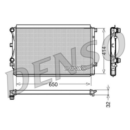 Radiateur, refroidissement du moteur