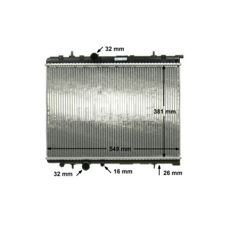 Radiateur, refroidissement du moteur BEHR