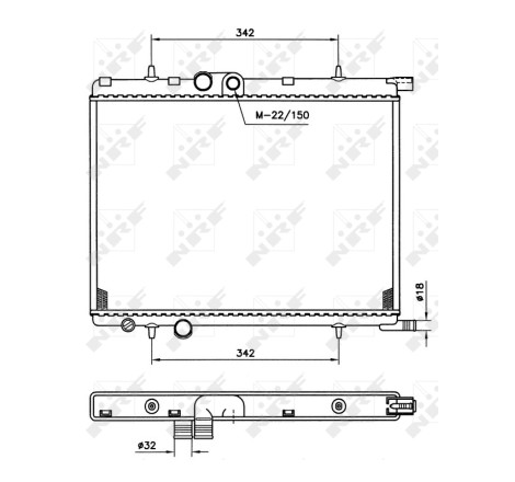 Radiateur, refroidissement du moteur EASY FIT