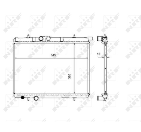 Radiateur, refroidissement du moteur EASY FIT