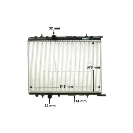 Radiateur, refroidissement du moteur BEHR *** PREMIUM LINE ***