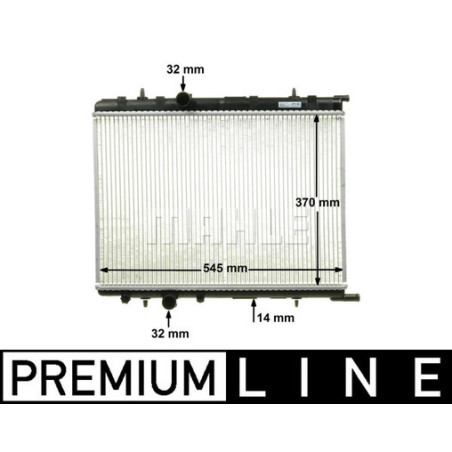 Radiateur, refroidissement du moteur BEHR *** PREMIUM LINE ***