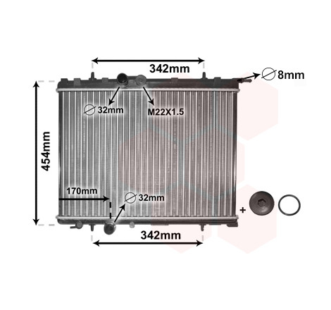 Radiateur, refroidissement du moteur *** IR PLUS ***