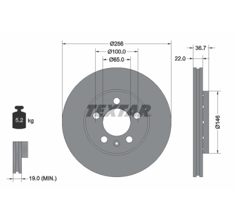 Disque de frein PRO