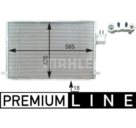 Condenseur, climatisation BEHR *** PREMIUM LINE ***