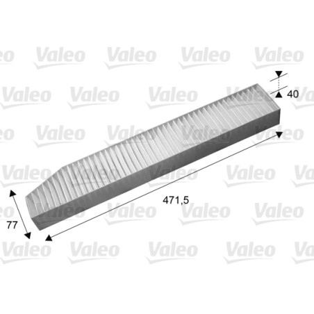 Filtre, air de l'habitacle VALEO ESSENTIAL