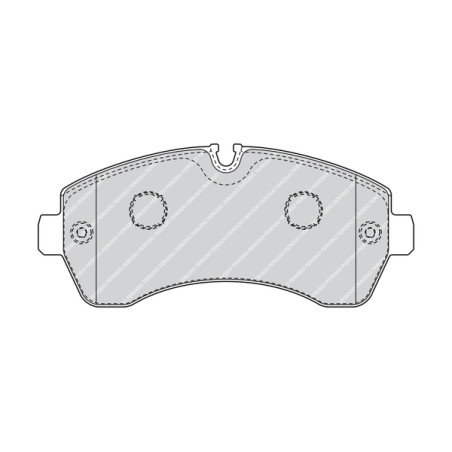 Kit de plaquettes de frein, frein à disque PREMIER ECO FRICTION