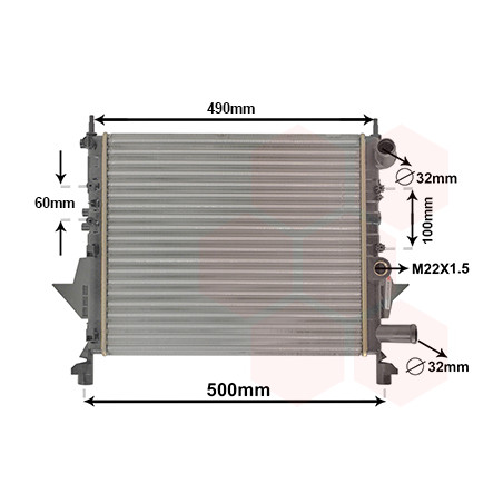 Radiateur, refroidissement du moteur