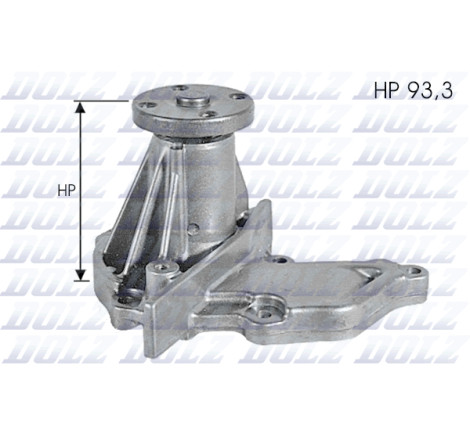 Pompe à eau, refroidissement du moteur