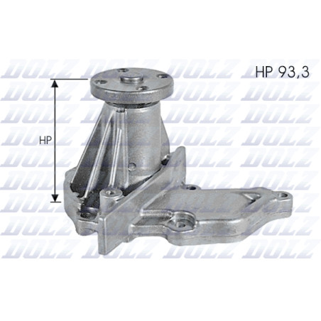 Pompe à eau, refroidissement du moteur