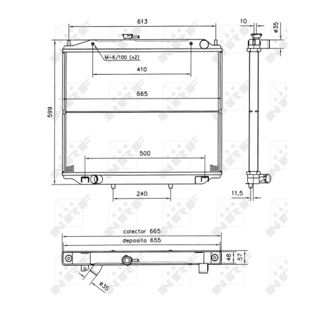 Radiateur, refroidissement du moteur