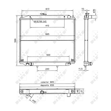 Radiateur, refroidissement du moteur