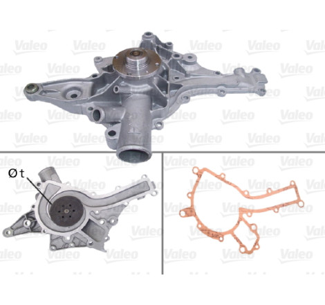 Pompe à eau, refroidissement du moteur