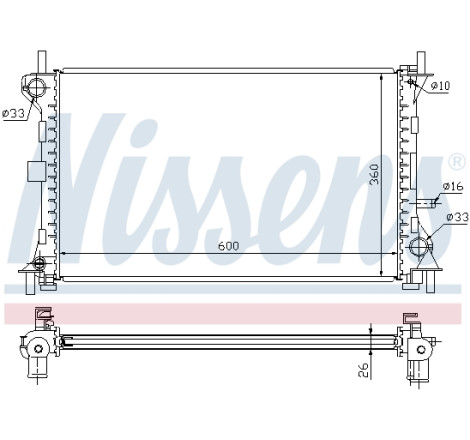 Radiateur, refroidissement du moteur