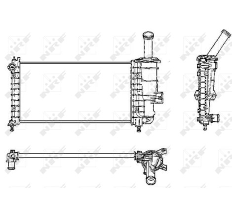 Radiateur, refroidissement du moteur