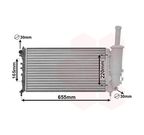 Radiateur, refroidissement du moteur