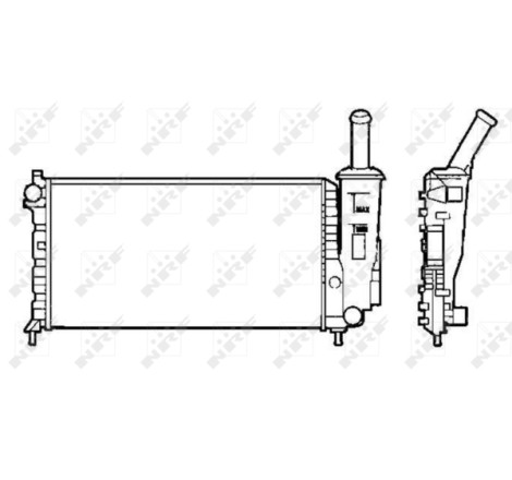 Radiateur, refroidissement du moteur