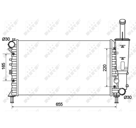 Radiateur, refroidissement du moteur