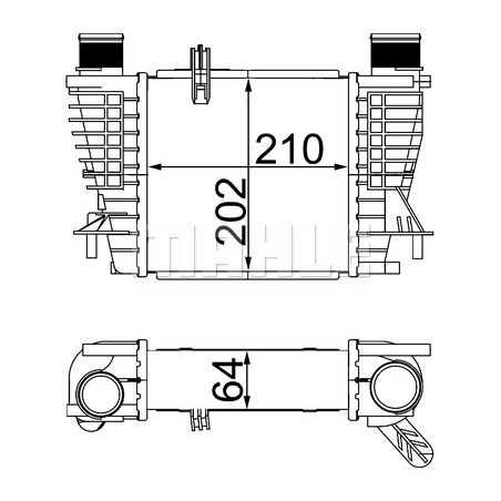 Intercooler, échangeur BEHR