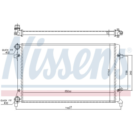 Radiateur, refroidissement du moteur