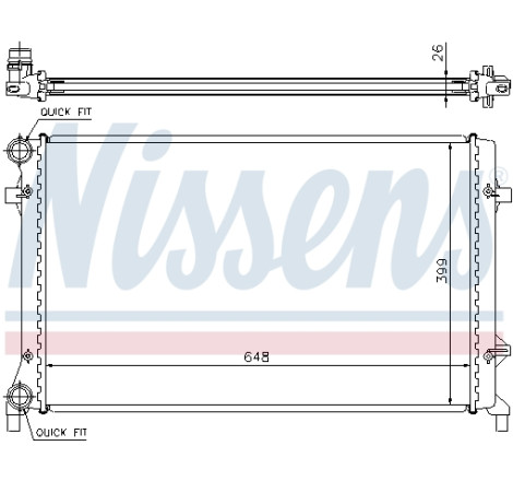 Radiateur, refroidissement du moteur ** FIRST FIT **