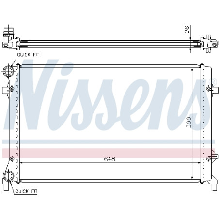 Radiateur, refroidissement du moteur ** FIRST FIT **