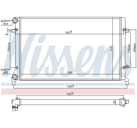 Radiateur, refroidissement du moteur