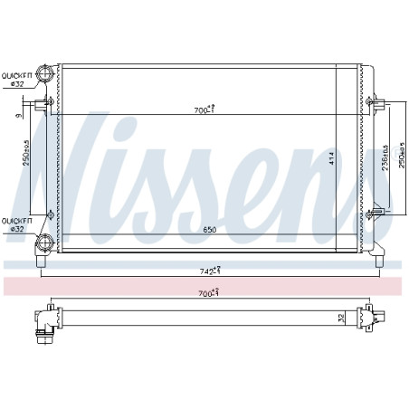 Radiateur, refroidissement du moteur