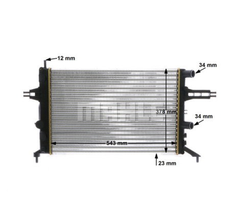 Radiateur, refroidissement du moteur BEHR