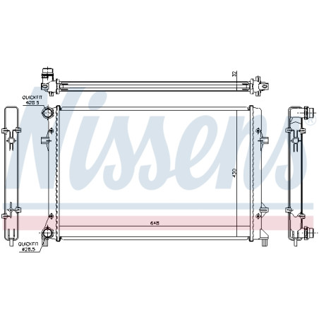 Radiateur, refroidissement du moteur