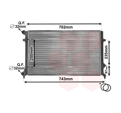 Radiateur, refroidissement du moteur *** IR PLUS ***