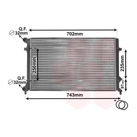 Radiateur, refroidissement du moteur *** IR PLUS ***