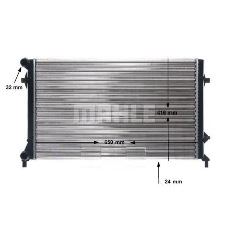 Radiateur, refroidissement du moteur BEHR