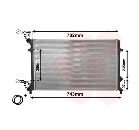 Radiateur, refroidissement du moteur *** IR PLUS ***