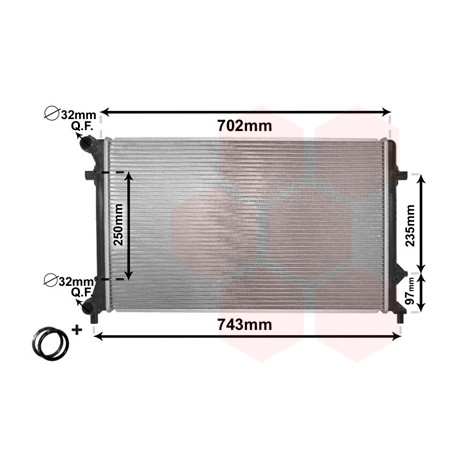 Radiateur, refroidissement du moteur *** IR PLUS ***