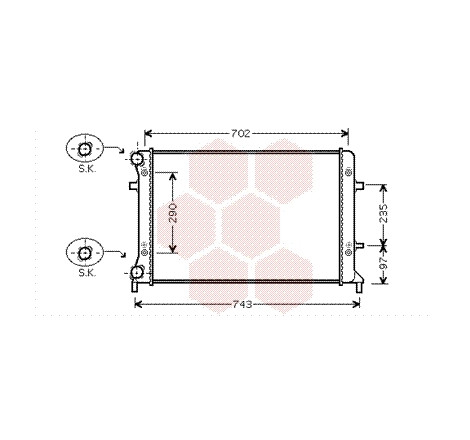 Radiateur, refroidissement du moteur