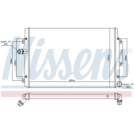 Radiateur, refroidissement du moteur ** FIRST FIT **