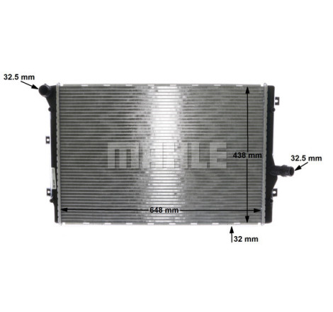 Radiateur, refroidissement du moteur BEHR