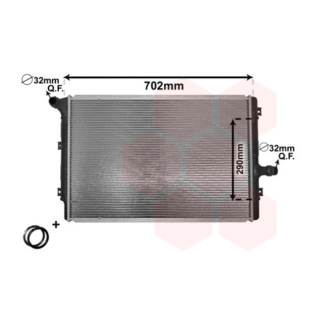 Radiateur, refroidissement du moteur *** IR PLUS ***