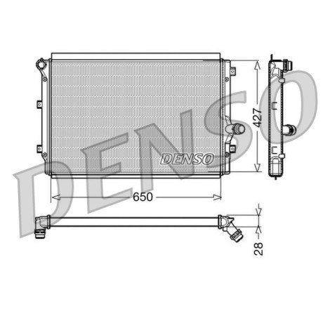 Radiateur, refroidissement du moteur