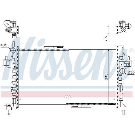 Radiateur, refroidissement du moteur